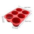 thumbnail image 2 of Non Stick Yorkshire Pudding Cupcake Tin Muffin Tray DIY For Baking Silicone Mold, 2 of 10