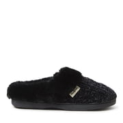 Dearfoams Women's Claire Cable Knit Chenille Clog Slippers