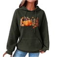 thumbnail image 2 of Brilliant Womens Clothes Fashion Women's Thanksgiving Print Casual Long Sleeve Round Neck Ladies Sweatshirts Tops Blouse Plain Hoodie Clearance Clothes under $5.00, 2 of 7