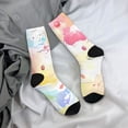 thumbnail image 7 of Lsque Sanrio Printed Men's Crew Socks, Soft Durable Breathable Moisture-Wicking with Odor Control Cotton socks, 7 of 7