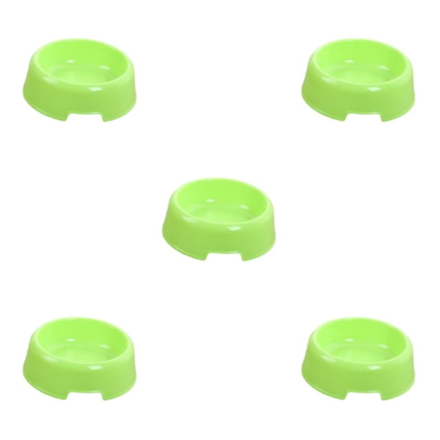 Billuyoard Cuencos para gatos seguros y no tóxicos Cuencos de plástico duraderos y duraderos para perros Cuenco para mascotas Lindo práctico Type2 NO2