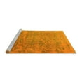 thumbnail image 2 of Ahgly Company Machine Washable Indoor Square Persian Yellow Traditional Area Rugs, 5' Square, 2 of 4