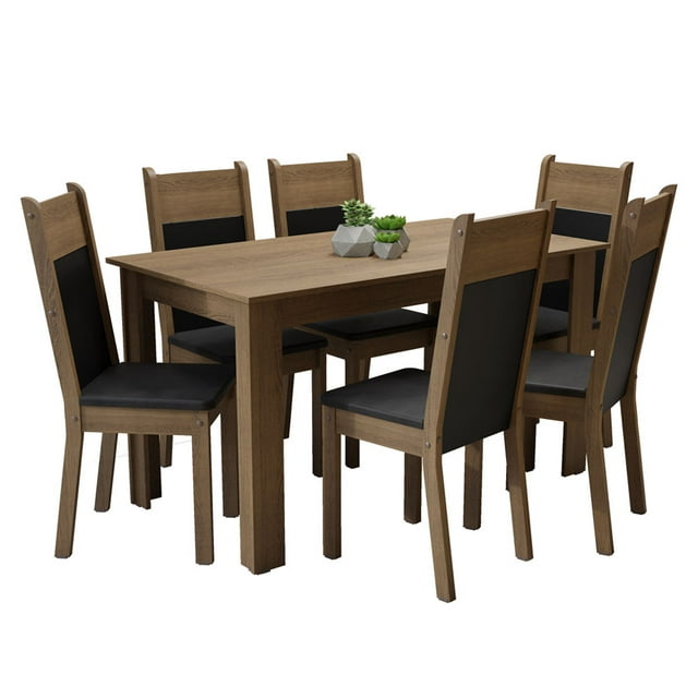 Juego de Comedor Madesa Medelin MN con 6 Sillas