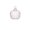 1, variant on Crown Shape Colorful Glass Storage Jar - Elegant Decorative Kitchen Organizer