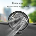 thumbnail image 1 of Car Fan Usb Fan, 360 Rotation Clip Fan for Vehicle Circulation, 3 Wind Speed Conditioner Coolings Fan for Car Truck Suv Rv Outdoor, Black Feature:, Ihhxbs, 1 of 8
