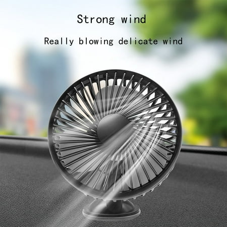 

Tiitstoy Car Fan USB Fan 360掳 Rotation Clip Fan for Vehicle Air Circulation 3 Wind Speed Air Conditioner Coolings Fan for Car Truck SUV RV Outdoor Black Feature: