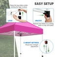 thumbnail image 6 of COOS BAY 5 Ft. W x 5 Ft. D Steel Outdoor Portable Canopy Tent, 6 of 9