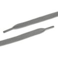 thumbnail image 4 of 2 Pares De Cordonas Cintilla Agujetas De Capa Doble Gruesas Planas Huecas Unisexo Gris 140cm/55.11, 4 of 4