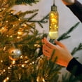 thumbnail image 4 of Home Decor Christmas Vintage Decor String Light LED Bulbs String Lights Christmas String Light With Tree & Snow & Cute Ornaments Snow Globe String Lights For Bedroom Christmas Decor, 4 of 4