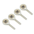 thumbnail image 1 of Roulement d'Extrémité de Tige 5mm, M5x0.8mm Embouts de Tige Joint à Rotule Filetage Droit Mâle 4 Pcs, 1 of 4
