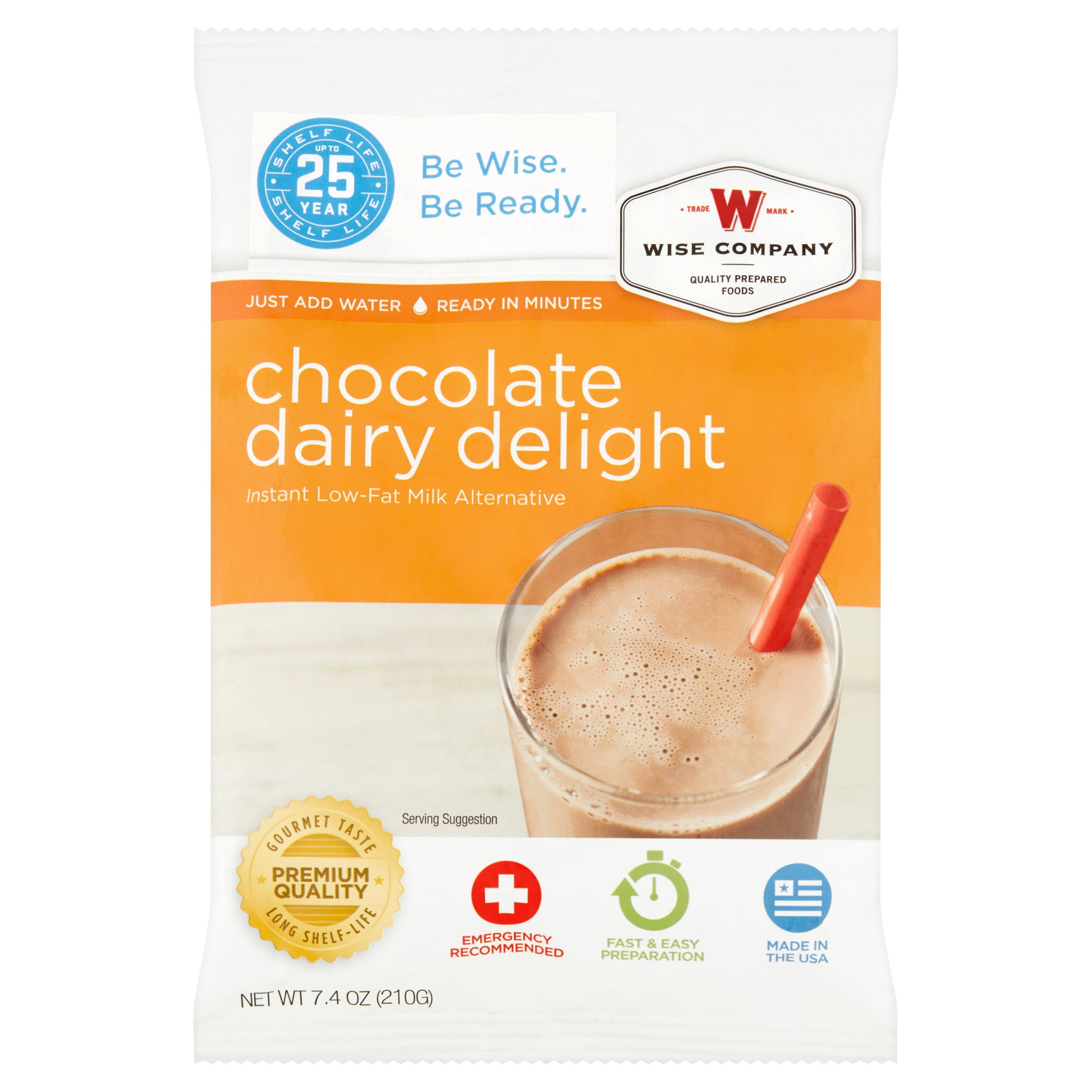 Wise Company Chocolate Dairy Delight Milk Alternative, 7.4 oz