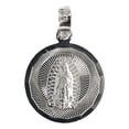 thumbnail image 1 of JOYARIS Medalla Diamantada Med Torso Virgen Guadalupe Plata Ley 925 DM-0000310, 1 of 3