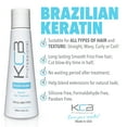thumbnail image 4 of KCB Professional Brazilian Keratin, 1 Step Keratin Hair Treatment Kit at Home. Straightening and Hair Frizz Control, All Hair Types, 3.38Floz, 4 of 7