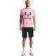 thumbnail image 1 of Camiseta de algodón rosa caramelo con estampado de estilo de vida de Messi para hombre, 1 of 7