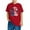 Red, variant on CFLVAEK 4th of July Patriotic Indenpendence Day T Shirts for Kids American Flag Graphic Tees Comfy Short Sleeve Round Neck Cotton Tops 5 Years