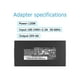 thumbnail image 3 of Adaptador de cargador AC 120W 20V 6A para Chicony A17-120P2A A120A055P, 3 of 7