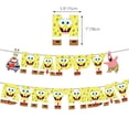 thumbnail image 4 of Globos para fiestas de Bob Esponja, pancartas de cumpleaños, decoración para niños, adornos para tartas de Bob Esponja, Patricio Estrella, 4 of 5