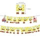 thumbnail image 4 of Globos para fiestas de Bob Esponja, pancartas de cumpleaños, decoración para niños, adornos para tartas de Bob Esponja, Patricio Estrella, 4 of 5