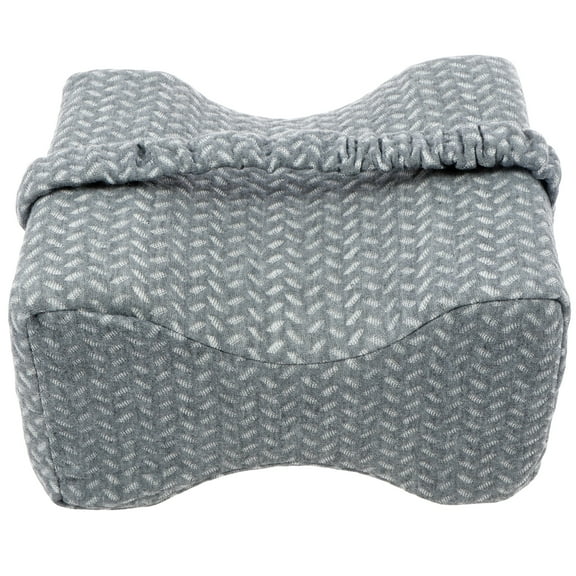 Memory Foam Knee Pillow Side Sleeper Leg Pillow with Adjustable Strap and Washable Cover Knee Support Pillow Breathable Between Leg Pillow Sleeping Leg Pillow for Side Sleepers