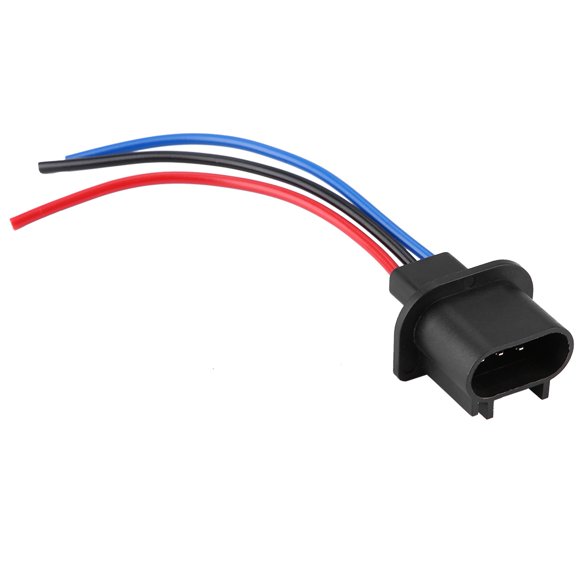 Adaptador de cableado para faros delanteros, arnés de enchufe macho con cable