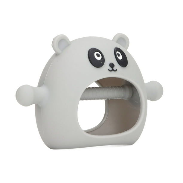 Juguetes para masticar mordedor, juguete mordedor de mano para bebé, juguete mordedor de muñeca, juguete mordedor de mano para bebé, compacto y ligero
