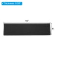 thumbnail image 2 of Uxcell 16" x 6" x 19/32" Air Conditioner Filter Replacement, 4 Pack RV AC Foam Filter Pad Washable Reusable, Black, 2 of 5