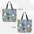 thumbnail image 3 of General Cute Animals Large Capacity Zipper Shoulder Bag, 3 of 8