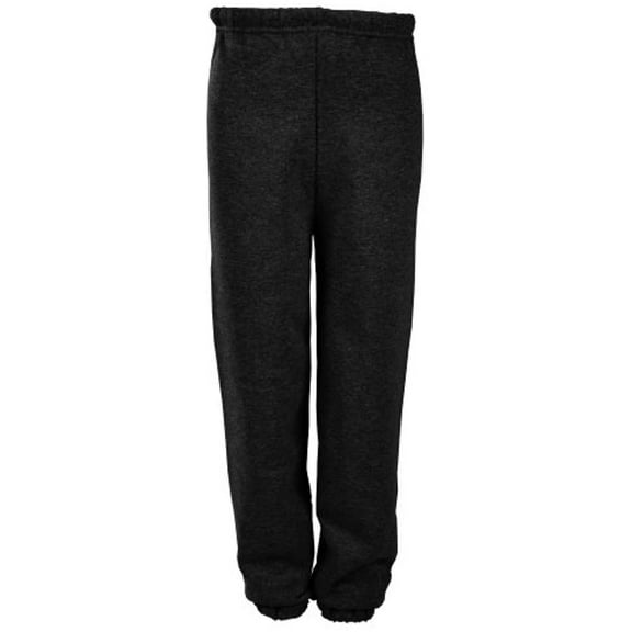 Russell Athletic Dri-Power Closed Bottom Sweatpants - Youth Medium - Black