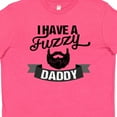 thumbnail image 4 of Inktastic I Have a Fuzzy Daddy Beard Youth T-Shirt, 4 of 5
