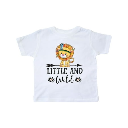 

Inktastic Little and Wild Tribal Lion Gift Toddler Boy or Toddler Girl T-Shirt