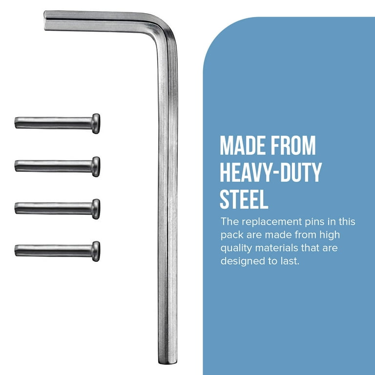 Spring Hinge Tension Pin Replacement Kit With Hex Wrench, 46 OFF