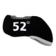 thumbnail image 5 of Fundas protectoras para cabezas de palos de golf, de hierro, de neopreno, para deportes al aire libre Negro de 52 grados, 5 of 7