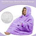 thumbnail image 5 of Catalonia Oversized Hoodie for Women Men, Big Hoodie Blanket, Ultra Long Wearable Blanket, Full Body Giant Hooded Blanket, Gift for Women Girlfriend, 5 of 5