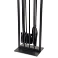 thumbnail image 2 of Country Living Pinecrest 4-Piece Fireplace Tool Set in Black, 2 of 5