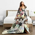 thumbnail image 6 of Bungo Stray Dogs Cartoon Blanket, Ultra Soft Cozy Luxury Fleece Throw Blanket For Couch Bed Sofa, All Season Warm Flannel Blankets Bedding for Kids Boys Girls, 6 of 7