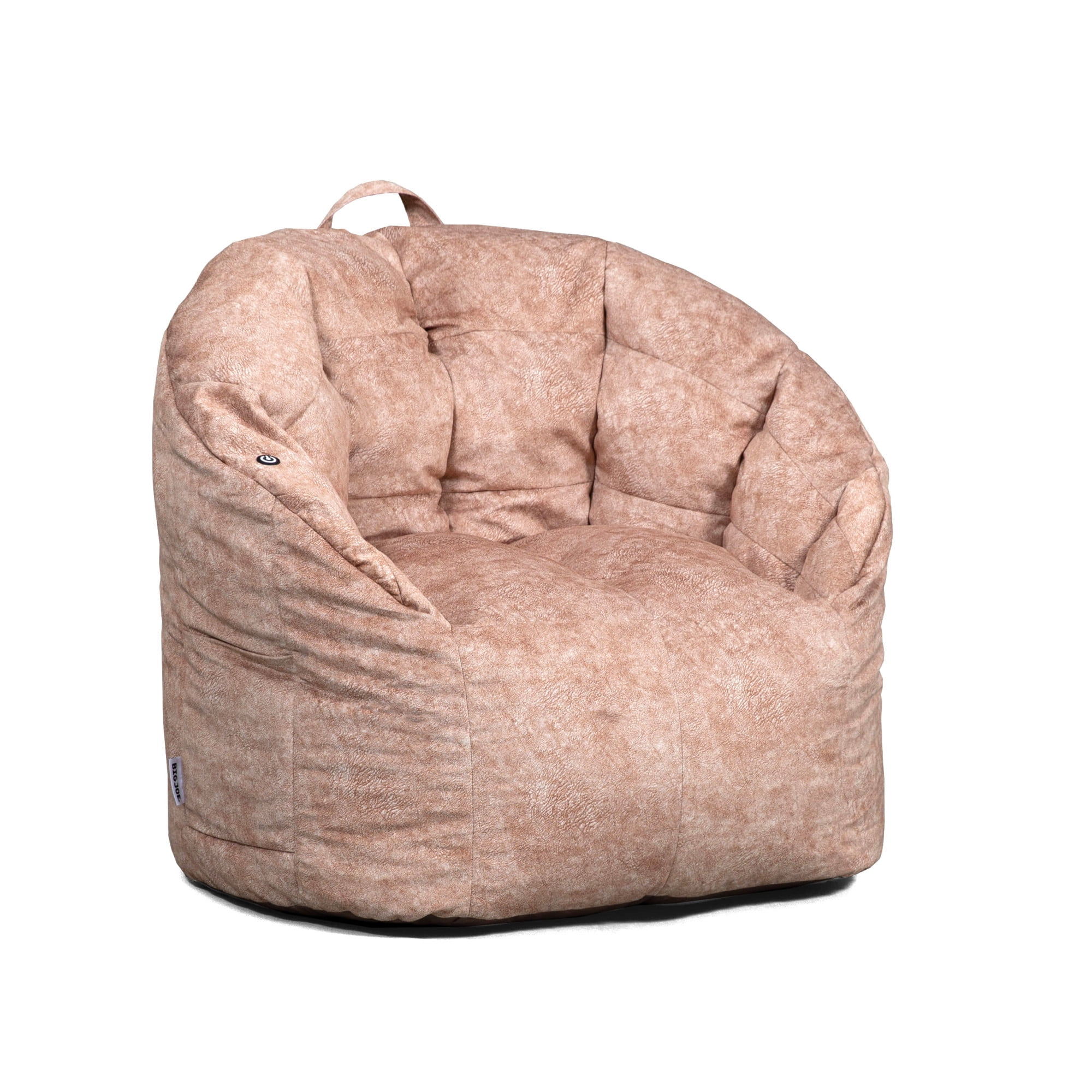 Big Joe Milano w Vibe Vibrating Massage Bean Bag Chair Caribou
