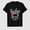 Black-12, variant on Cheer Mom Hot Pink Black Leopard Letters Cheer Pom Poms T-Shirt