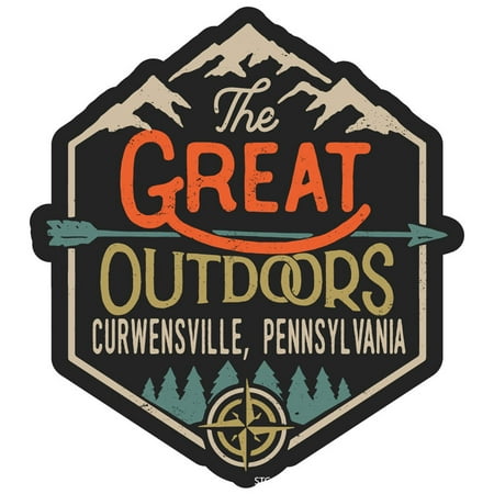

Curwensville Pennsylvania The Great Outdoors Design 4-Inch Fridge Magnet
