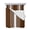 Brown, variant on Brown White Stripe Full Size Down Alternative Comforter, Lightweight Comforter Quilt Bedding Set with Pillow Shams Modern Rustic Vertical Striped All Seasons Bed Comforter Duvet Insert 78"x90"
