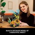 thumbnail image 5 of PISONIC Flowers & Bee Insect Collection Building Set, Insects and Sunflower Bouquet Plants for Nature Decor, Ideas Gift Bug Building Toy for Adults Boys Girls (750 PCS), 5 of 7