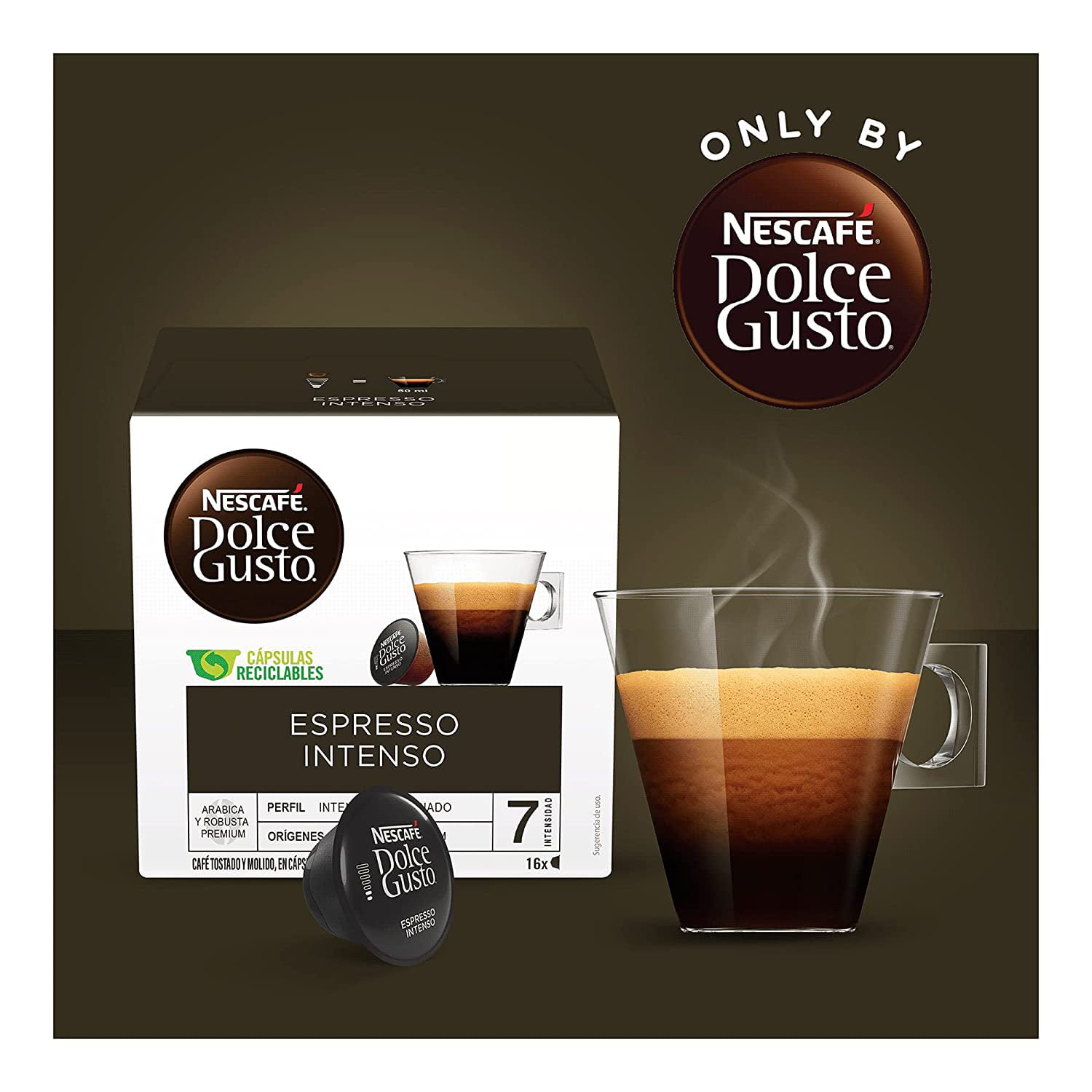 Nescafé Dolce Gusto Americano Intenso en Cápsulas Coffee Capsules, 10 g /  0.35 oz each (box of 16)