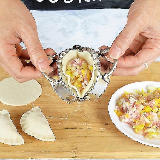 Máquina grande para hacer empanadas, prensa para empanadas de acero inoxidable de 6 pulgadas, herramientas de repostería, empanadillas.