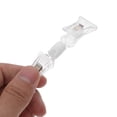 thumbnail image 3 of WHAMVOX 8pcs Clear Sign Clips Holders Clip on Sign Holder for Retail Store Double Sided Merchandise Sign Clips for Display Price Tags, 3 of 8