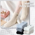 thumbnail image 2 of Dalrosia Fuzzy Socks for Women - Fluffy Sock Women, Winter Warm Cozy Sock for Womens Slipper Socks, 2 of 5