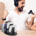 thumbnail image 4 of Seitruly Soporte de pantalla para controlador de juegos, estante de almacenamiento para Gamepad, soporte para auriculares para juegos, estación Videojuegos y accesorios, 4 of 6