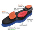 thumbnail image 3 of 10 Seconds Super Light Shoe Accessory, Royal, Black, M 5.5-7, W 7-8.5 Medium US, 3 of 4
