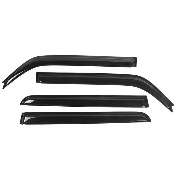 Ikon Motorsports Compatible with 08-15 Scion xB Window Vent Visor Deflector Rain Guard 4Pc Set Outside Mount  2008 2009 2010 2011 2012 2013 2014 2015