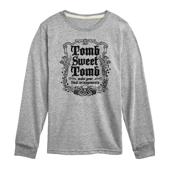 Disney - Haunted Mansion Parks Attraction - Tomb Sweet Tomb - Toddler & Youth Long Sleeve Graphic T-Shirt