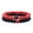 Red, variant on Up to 65% off amlbb Bracelets for Women 2Pcs Men Women 8mm Lava Rock Chakra Beads Elastic Natural Stone Agate Bracelet Jewelry Gifts for Women