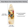 thumbnail image 5 of HELLHERO Blue Daisys Ironing Board Cover, 15 x 54 Iron Board Covers Suitable for Most Standard Ironing Boards Padding Decorative Cover with Elastic Edge Band Easy to Install, 5 of 5